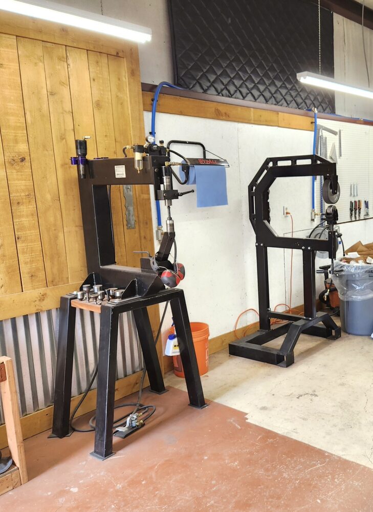 Power hammer and English wheel