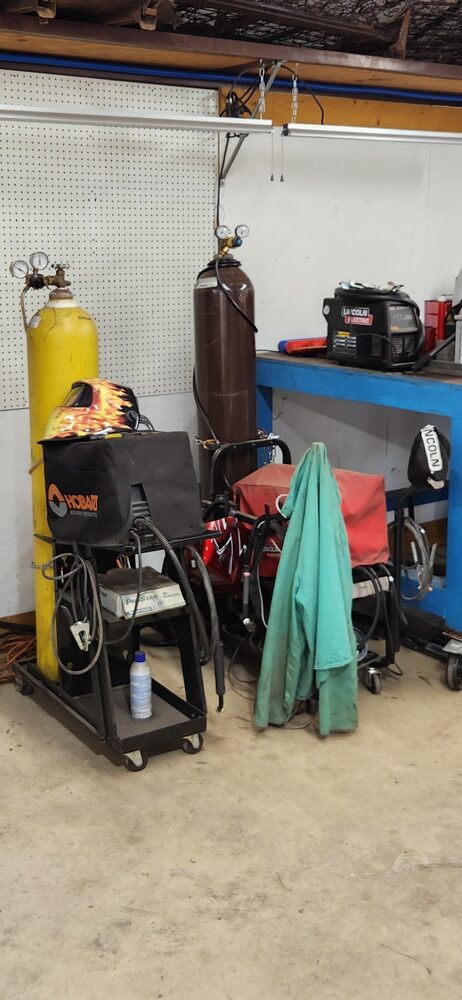 TIG, MIG, and plasma welding equipment