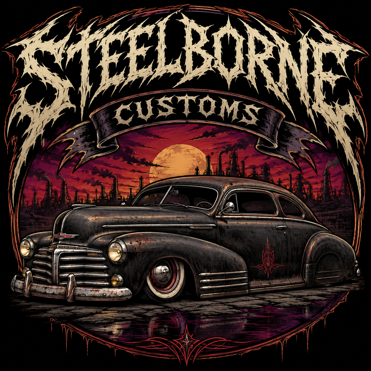 Shop floor at Steelborne Customs